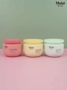 Moist Skincare Body Scrub Aloe Vera & Rose & Orange Moisturizing Brightening Exfoliating Body Scrub