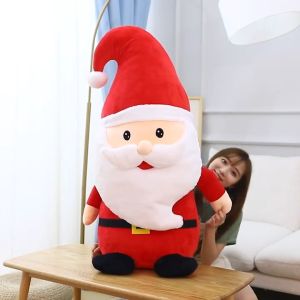 GẤU BÔNG Giáng Sinh Noel Ông Già Noel loại lớn 60cm Người Tuyết Tuần lộc nhồi bông siêu mịn mẫu mới