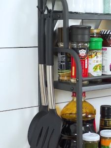 Rak Bumbu Dapur Stainless Steel & Rak Dapur Stainless 3 Susun