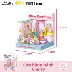 AREA-X | Bộ Xây Dựng Cảnh Phố Chợ Trước Cửa Hàng Rico