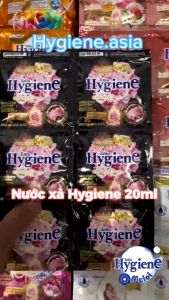 (Chính Hãng Thái) Nước Xả Vải Hygiene Thái Lan Dây 12 Gói 20ml/Gói Giặt Xả Quần Áo Siêu Đậm Đặc Làm Mềm Vải Lưu Hương Bền Lâu