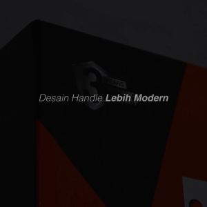 NOBLEZA Door Handle Pintu Gagang Kunci Besar Gold Matte Satin Black Nikel N955