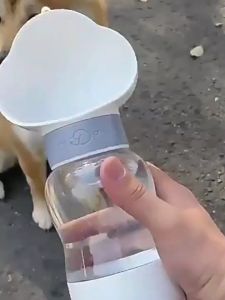 ขวดน้ำและที่ให้อาหารพกพา สัตว์เลี้ยง - ขวดน้ำสัตว์เลี้ยง, ถ้วยอาหารพกพา สำหรับสุนัข, มาเลี้ยง หรือขวดน้ำสุนัข