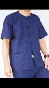 เสื้อหม้อห้อมกางเกงหม้อห้อม ของดีเมืองแพร่ ใส่แนวพื้นเมือง เท่ห์เหมือนนายอำเภอ สินค้าส่งไว