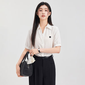 Stylish Unique Embroidery Short Sleeve Summer Shirt