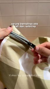 6.6 BIG SALE!! Sarung Bantal Polos Resleting Katun Lembut Adem Termurah di Lazada