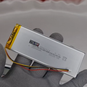 Pin Li-Po 3.7V 3000mAh 4541113 (Li-Polymer) cho Bàn Phím Cơ Loa Bluetooth Thiết Bị Y Tế. Pin dày 4mm
