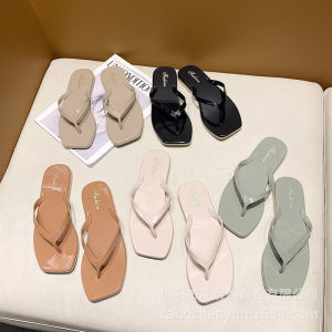 ส่งไปตลอดที่ 149 รองเท้าหูหนีบ (บวกเพิ่ม 1 ไซส์) - รองเท้าแตะ, รองเท้าแตะแฟชั่น, งานพอลิเมอร์, รองเท้าใส่สบาย, รองเท้าผู้หญิง