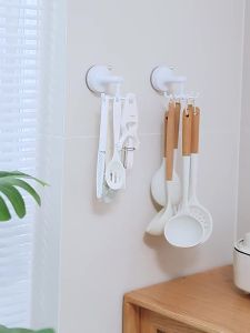 FaSoLa | Kitchen Suction Cup Hook Rotating Six-pronged