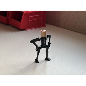 Lucky Moveable Full Joint Doll Toy Assembly Storage Figure Collectible Desktop Decoration Home Space Cartoon Character Model