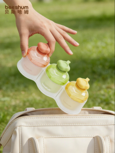Beeshum | Portable Baby Formula Dispenser Food Grade One Meal Per Section