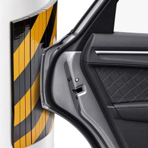 Car Foam Warning Sign Bumper Cylinder Garage Wall Protector Foam Edge Corner Car Anti-Collision Sticker Protecting Wall Corner