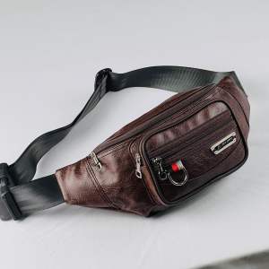 Tas Selempang Kulit Pria Wanita Polo Amstar Tas Pinggang Kulit Waistbag