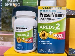 Viên uống bổ mắt PreserVision Areds2 + Multi Vitamin 120 viên Mỹ.