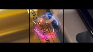 Premium Engraved Name Tag Pin 3 Colour | Tag Guru Tag Cikgu Tag Pekerja Tag Pejabat Kakitangan Kerajaan Office Tag