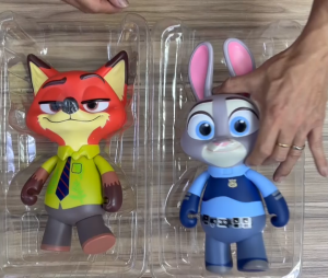 Super Zoo Topia 2 Figure PVC Figurines 30cm Sizes Movie Action Figure Judy Hopps Nick Wilde Toys Free Gift For Kids