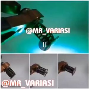 LAMPU STOP REM 60 MATA LED KEDIP - KEDIP DAN PUTAR - PUTAR LAMPUNYA MODEL TERBARU BISA UNTUK SEMUA JENIS MOTOR