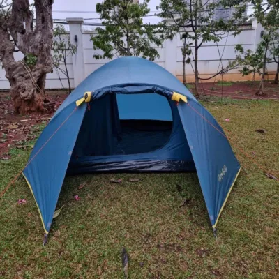 TENDAKI BORNEO 4 ORANG TENDA CAMPING DOME GUNUNG OUTDOOR HIKING PENDAKI MURAH WATERPROOF