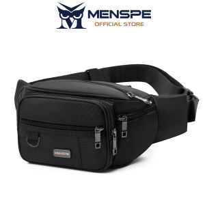 MENSPE Fashion Waist Bag Mens Chest Bag Waterproof Sports Bag Large Capacity Casual Bag Messenger Bag Outdoor Fitness Bag Travel Bag Business Bag