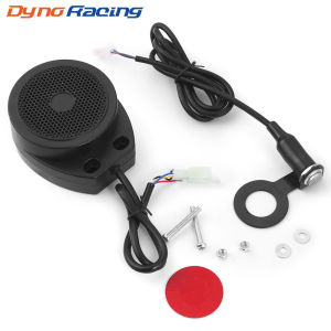 12-72V Simulation Exhaust Sound Wave Horn For Electric Scooter Engine Sound Simulator System Electronic Fake Turbo
