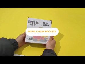 Elevated Pet Bowl Feeder Cat and Dog Non-Slip Removable Food Bowl Cat Supplies Four-Legged Pet Food Bowl to Protect Cervical Spine