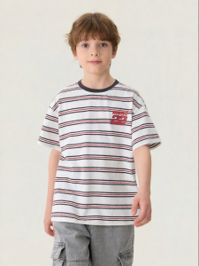 Marc&Janie | American Stripes Cloud Cotton Short Sleeve T-Shirt