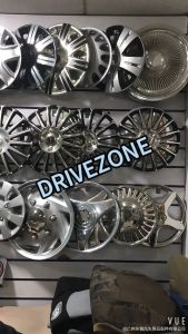 Universal Car Hub Caps Wheel Covers 12 13 14 15 16 17 Inch ABS Plastic Car Snap On Wheel Cover Kit