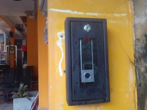 Khóa vân tay cho cửa cuốn kết hợp quản lý điều khiển từ xa qua App Tuya (4 cách mở)