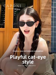CAPONI | Cat-Eye Prescription Polarized Sunglasses