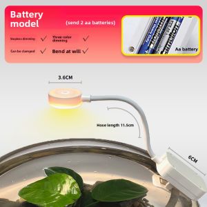 VOA | LED Full Spectrum Aquarium Light for Aquatic Plants and Turtles Free from Plugging