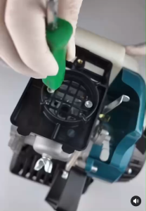 กรองอากาศ กรองเปลือย (กรองซิ่ง สีเขียว) เครื่องตัดหญ้า ต่อคาบูแบบลูกลอย รุ่น NB411 RBC411 GC328 ได้ทุกยี่ห้อ