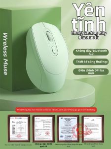 Aszune | Chuột Không Dây Không Tiếng Ồn Sạc Điện