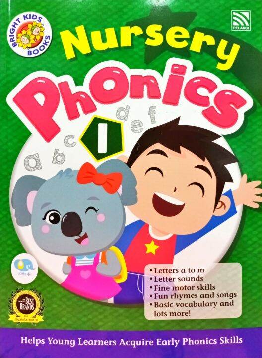 [Pelangi] 2022 New Book NURSERY BRIGHT KIDS BOOKS - PHONICS BOOK 1 ...