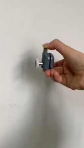 Isi 2 Roda Shower Box Jepit Roda Katrol Pengganti Pintu Kamar Mandi