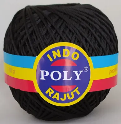 Benang Rajut Poly Indo Kilap D27 100gr – Polyindo Benang Tas Rajut Mengkilap Kuat