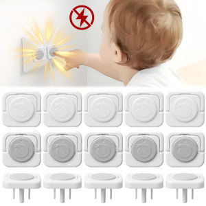 5/30pcs Electric Sockets Outlet Plug Protector Anti Electric Shock Plugs Cover Home Baby Safety Prevent Electric Shock Protector