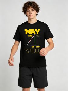Hot Toys | Star Wars May The 4th Be With You Movie Gift Shirt Men Women Tee Adults Children Boy Gril Top Kids Parent Child Cotton T shirt