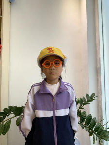 Winter Yellow Hat Rabbit Fur Warm Ear Protection Duckbill Cap Safety Lei Feng Style Cotton Hats for Elementary School Students