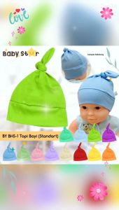 Topi bayi newborn laki-laki perempuan/kupluk bayi baru lahir Baby Star/kupluk bayi murah