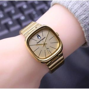JAM TANGAN WANITA HUSH PUPPIES RANTAI STAINLES STEEL FREE BOX ORIGINAL