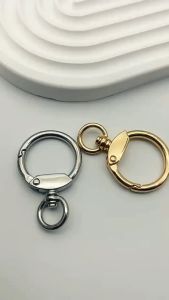 Móc Càng Cua O Ring Tròn Số 8 - Nguyên Liệu Làm Đồ Da Handmade Túi Xách Ví DIY