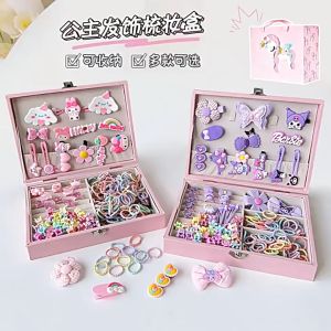 Hair Ties for Kids Kuromi 156Pcs/Set Fashion Simple High Elastic Rubber Band Baby Girl Hair Tie Hair