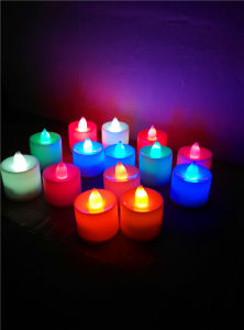 🚚เก็บฟรี!! คูปองลดค่าส่ง🎁 LED เทียนจิ๋ว แสงวอม/แสงสลับสี RGB พร้อมถ่าน ใช้ได้เลย ไฟตกแต่ง ไฟปาร์ตี็ **ส่งไว**