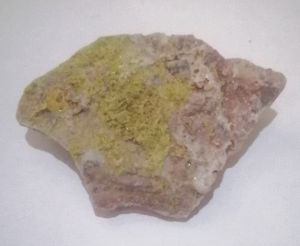 🧿VERY RARE Pyromorphite on Clear Quartz Cluster Specimen🧿