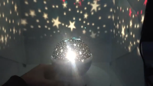 Lampu LED Projektor Galaxy Starry Star Moon Night Lamp Pencahayaan Bilik Tidur Lampu Malam Hiasan Bilik Tidur Starry Sky Atmosphere Night Light