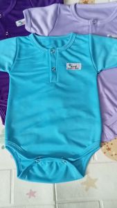 3Pcs Jumper Bayi Baju Bayi Baru Lahair 0-6 Bulan
