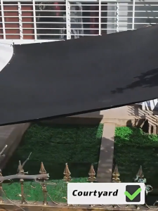 UV Shade Sail Waterproof Canopy Sun Protection Net for Car Patio Garden Outdoor Use Sun Shade Net