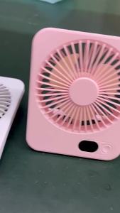 Desk Fan Portable Mini Fan Foldable Table Fan With 5 Gear USB Rechargerable Wall Fan Student Desktop Hang Fan For Office Home