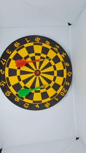 Dart Board Game / Papan Permainan Panah Ukuran 10 / 24.5 cm