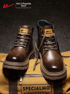 Warrior | New Spring Boots British Style High Top Thick Sole Workwear